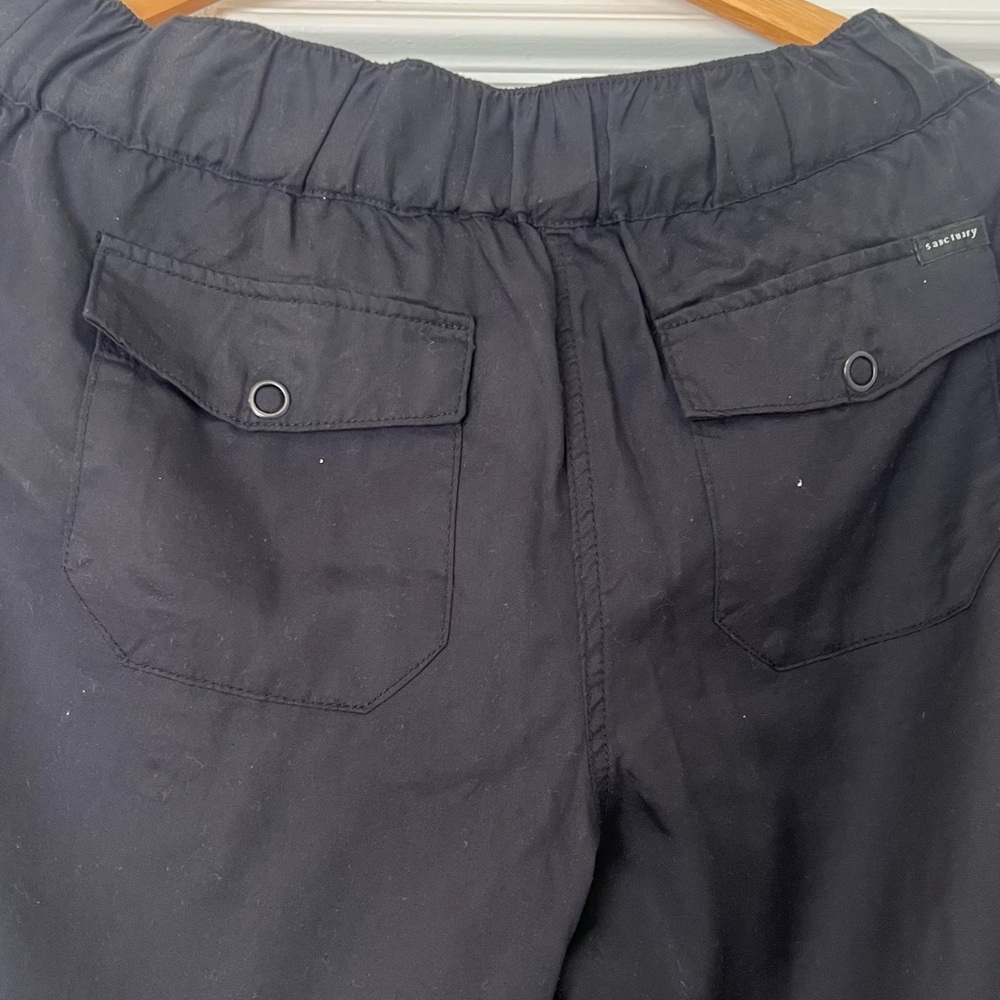 Sanctuary Black Tencel Jogger Pants